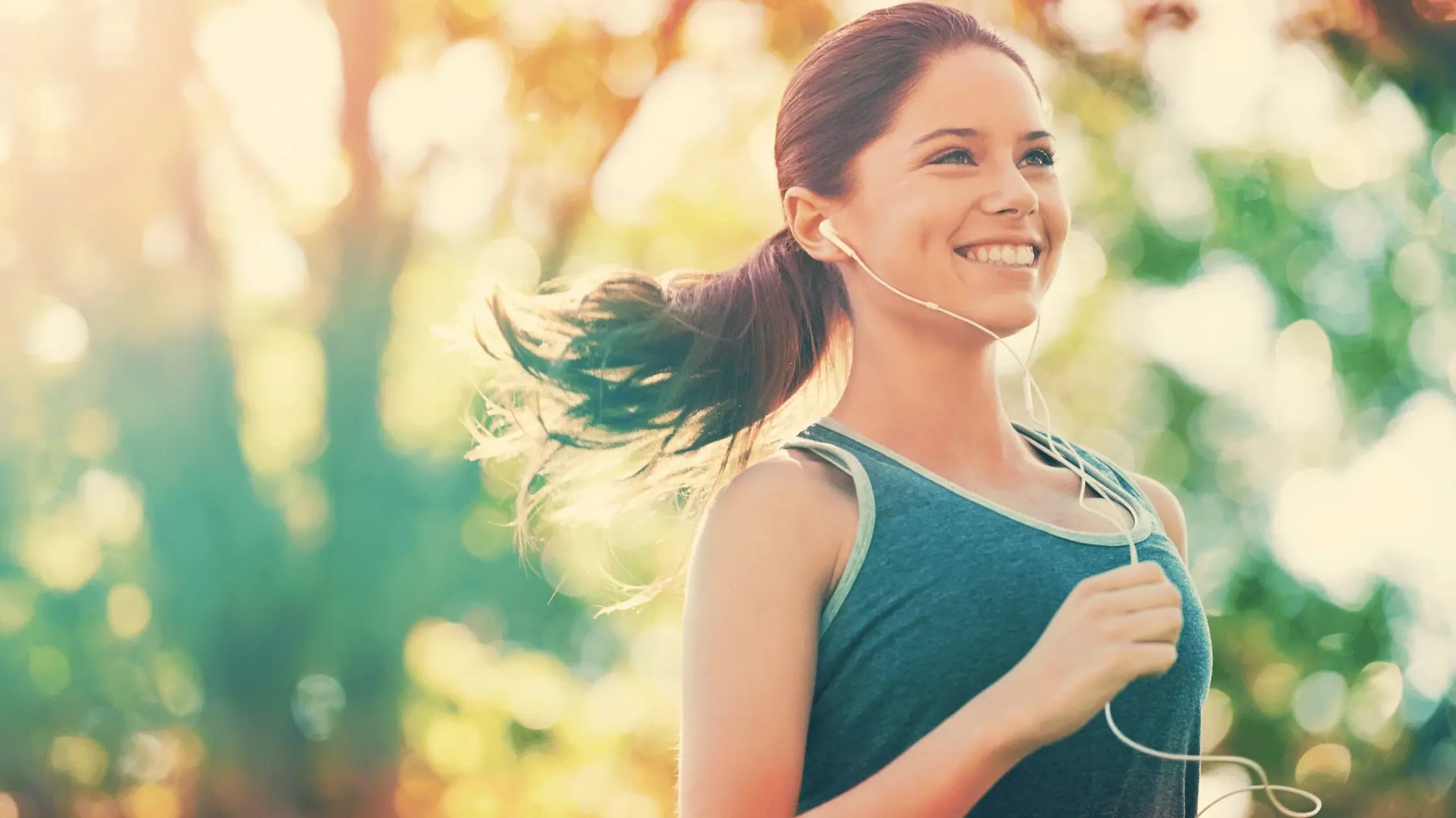Woman running